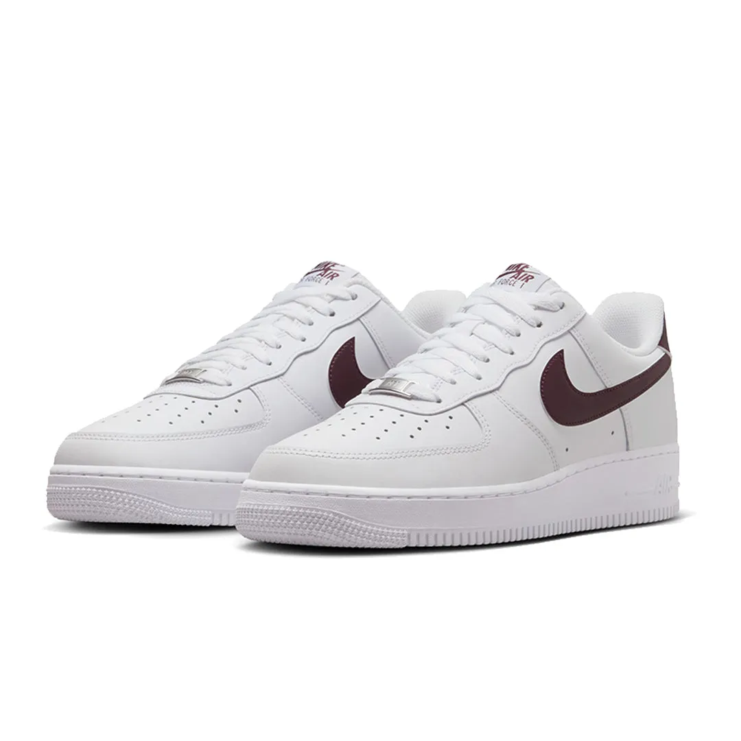 AIR FORCE 1 '07 WHITE BURGUNDY CRUSH