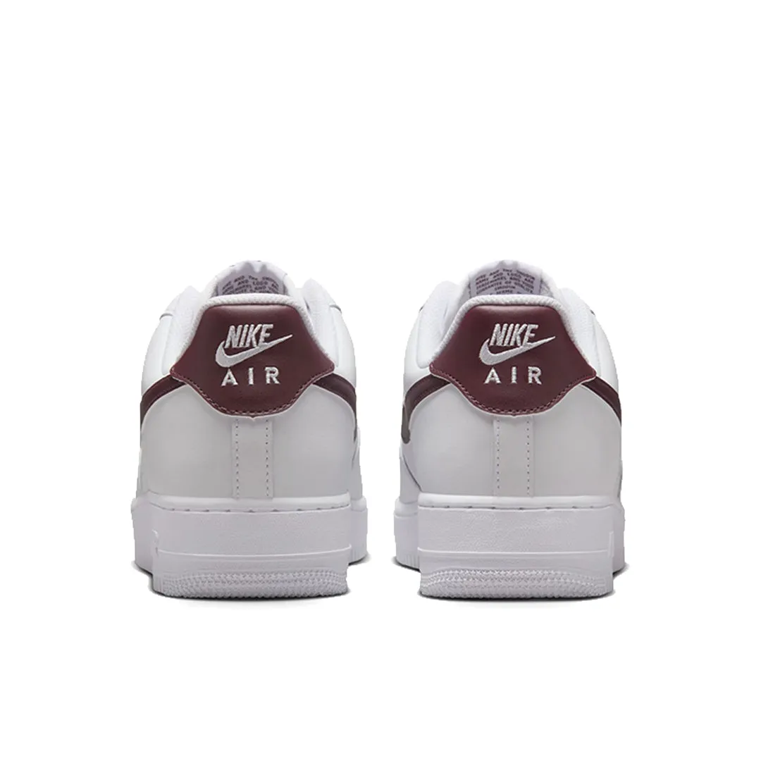 AIR FORCE 1 '07 WHITE BURGUNDY CRUSH
