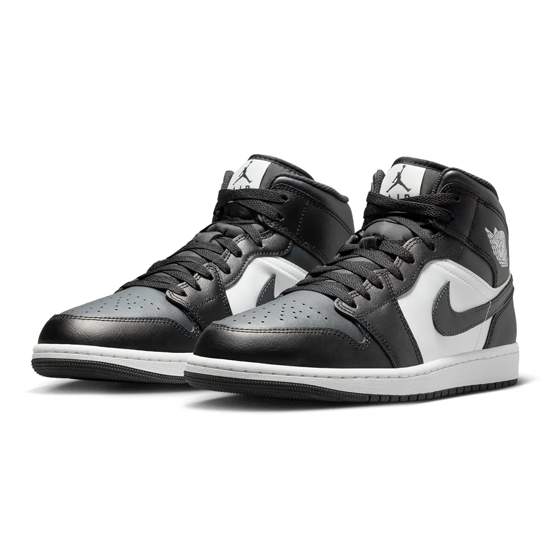 AIR JORDAN 1 MID BLACK OFF NOIR