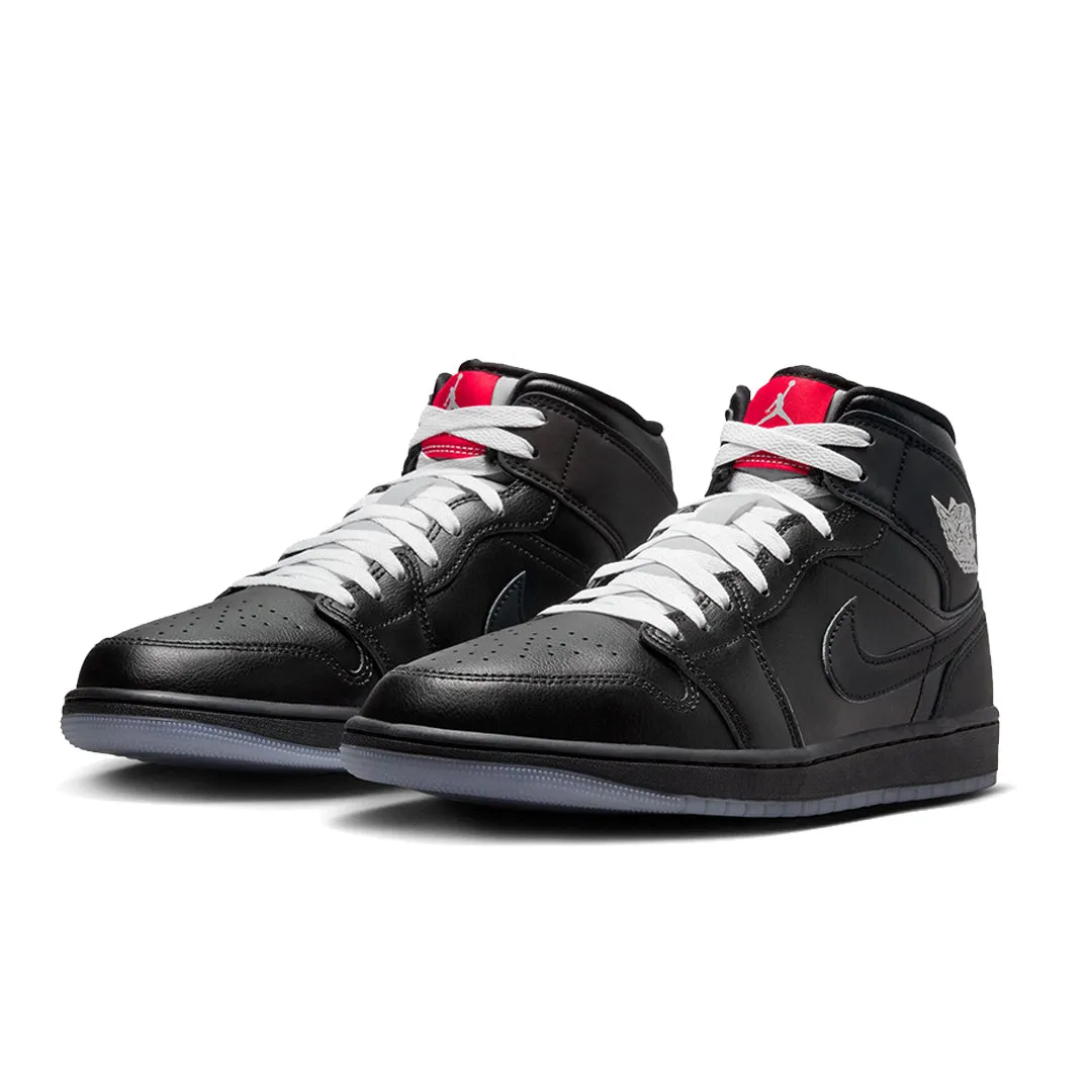 AIR JORDAN 1 MID SE BLACK METALLIC