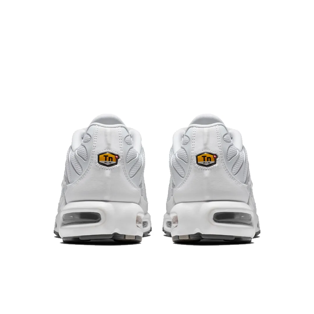 AIR MAX PLUS WHITE/WHITE-COOL GREY