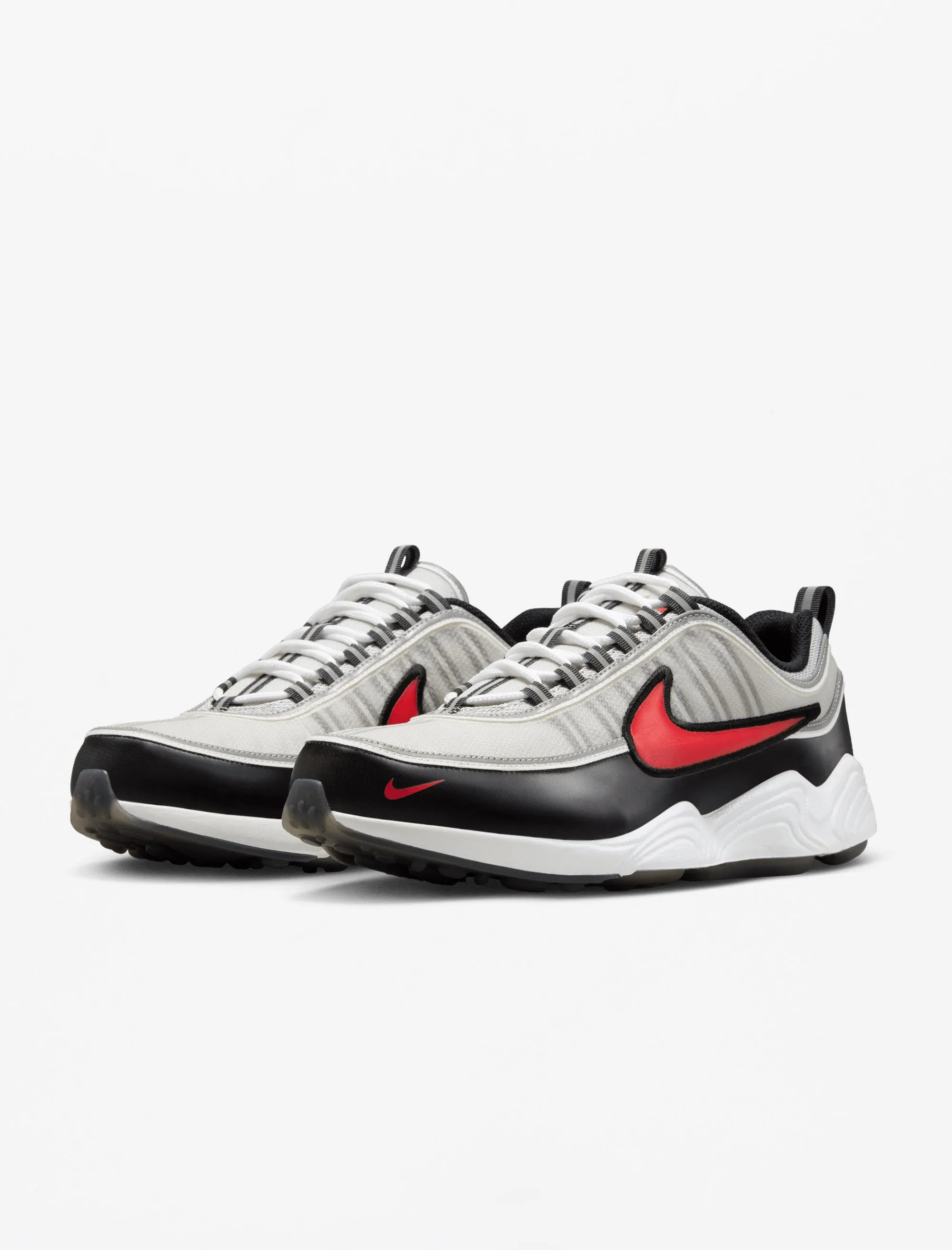 Air Zoom Spiridon (Silver/Sport Red)