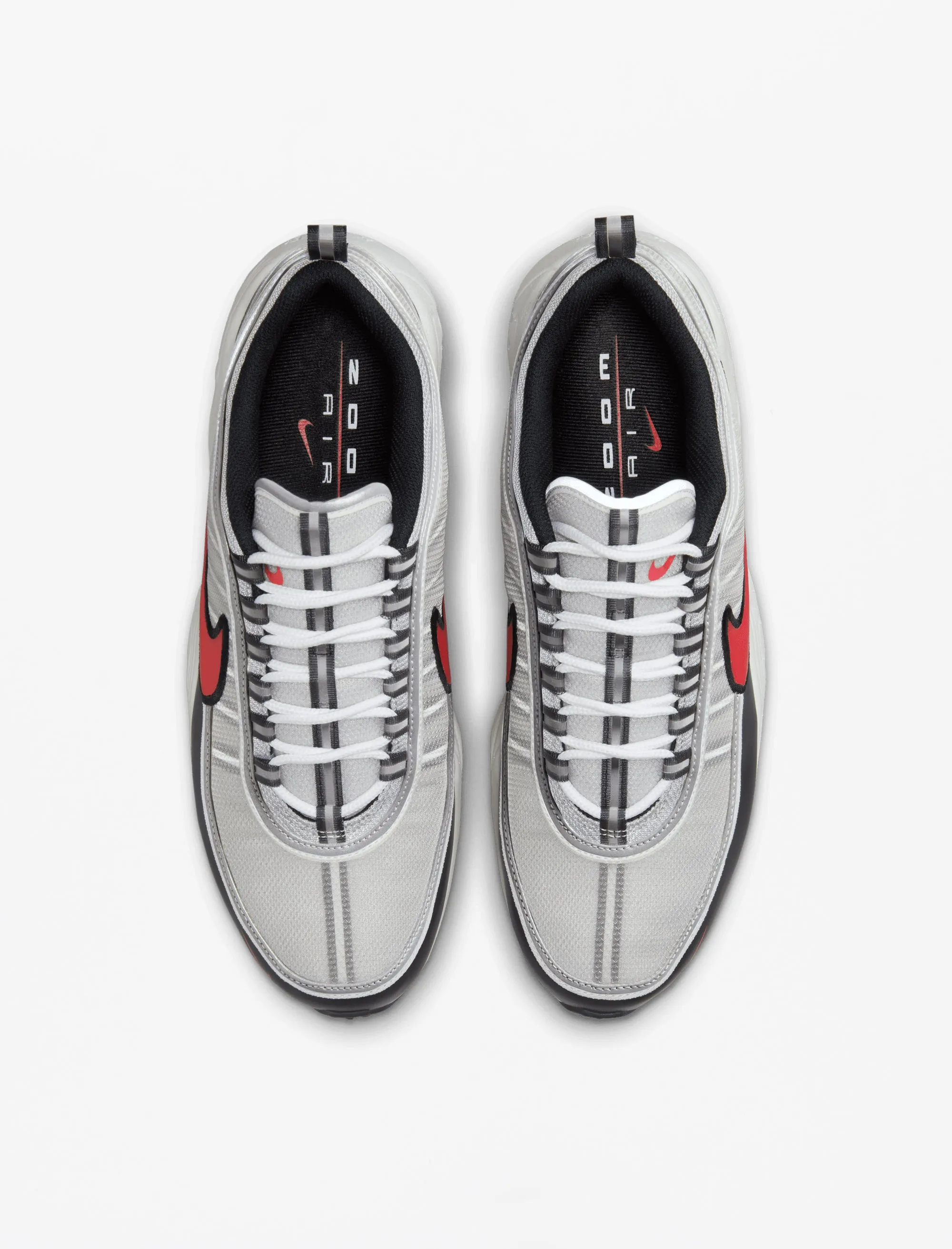 Air Zoom Spiridon (Silver/Sport Red)