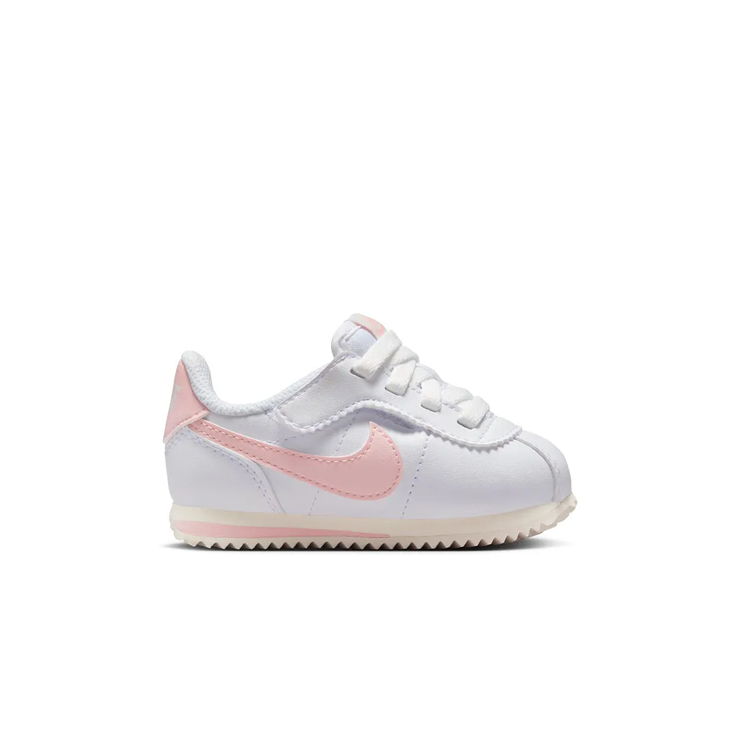 CORTEZ EASYON (TD) WHITE/ECHO PINK