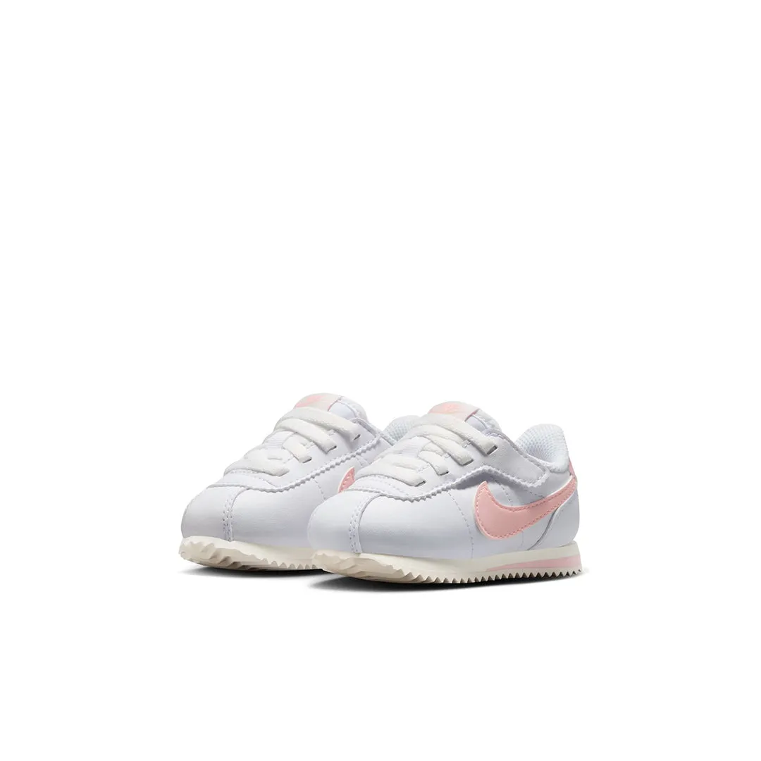 CORTEZ EASYON (TD) WHITE/ECHO PINK