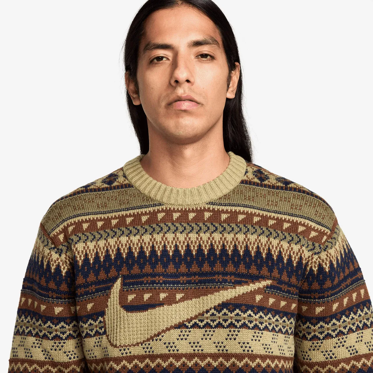 Life Fair Isle Swoosh Sweater