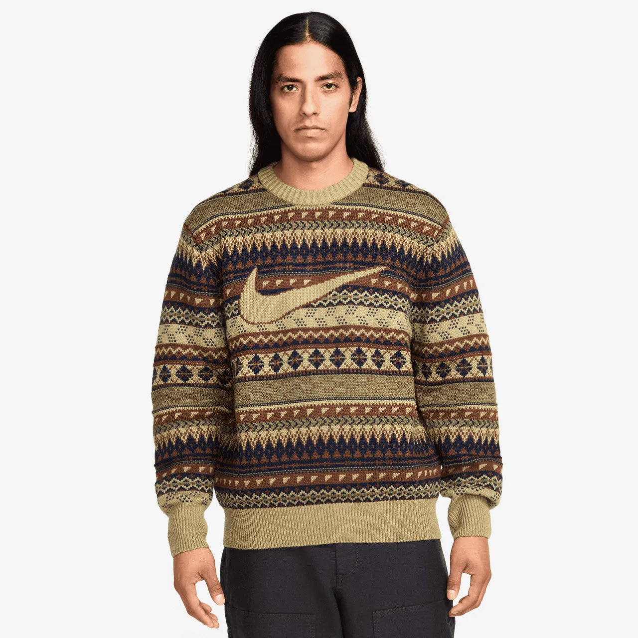 Life Fair Isle Swoosh Sweater