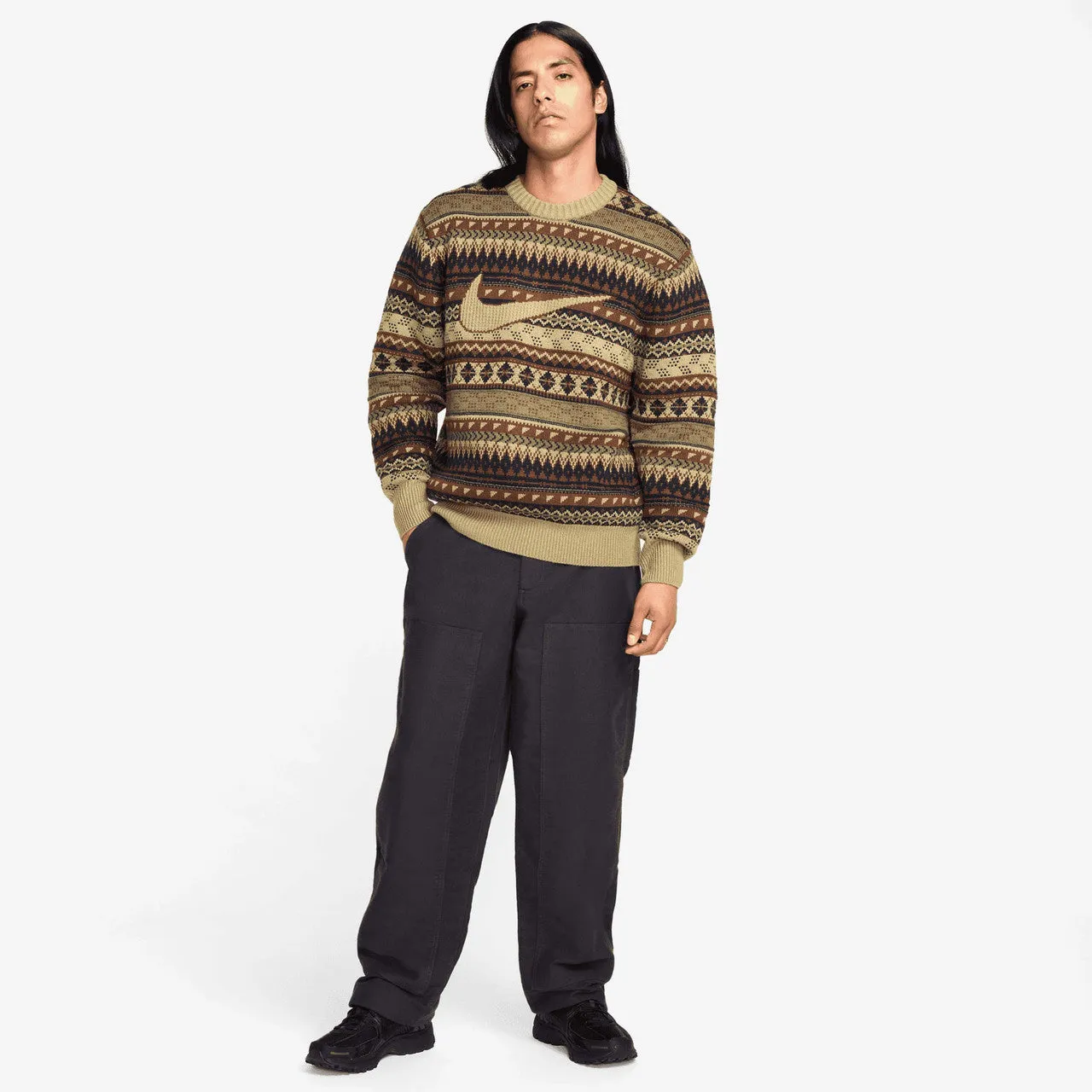 Life Fair Isle Swoosh Sweater