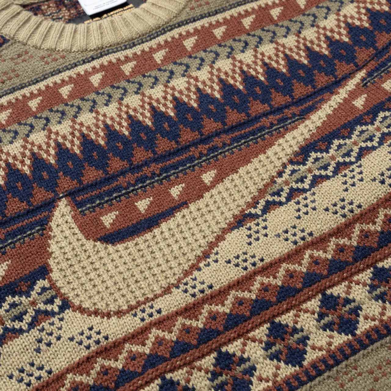 Life Fair Isle Swoosh Sweater