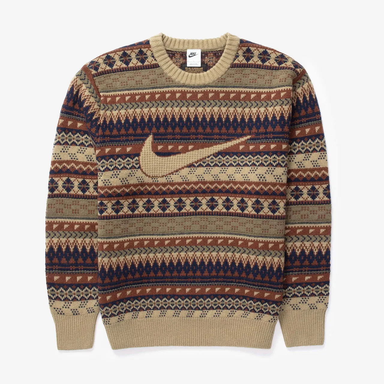 Life Fair Isle Swoosh Sweater