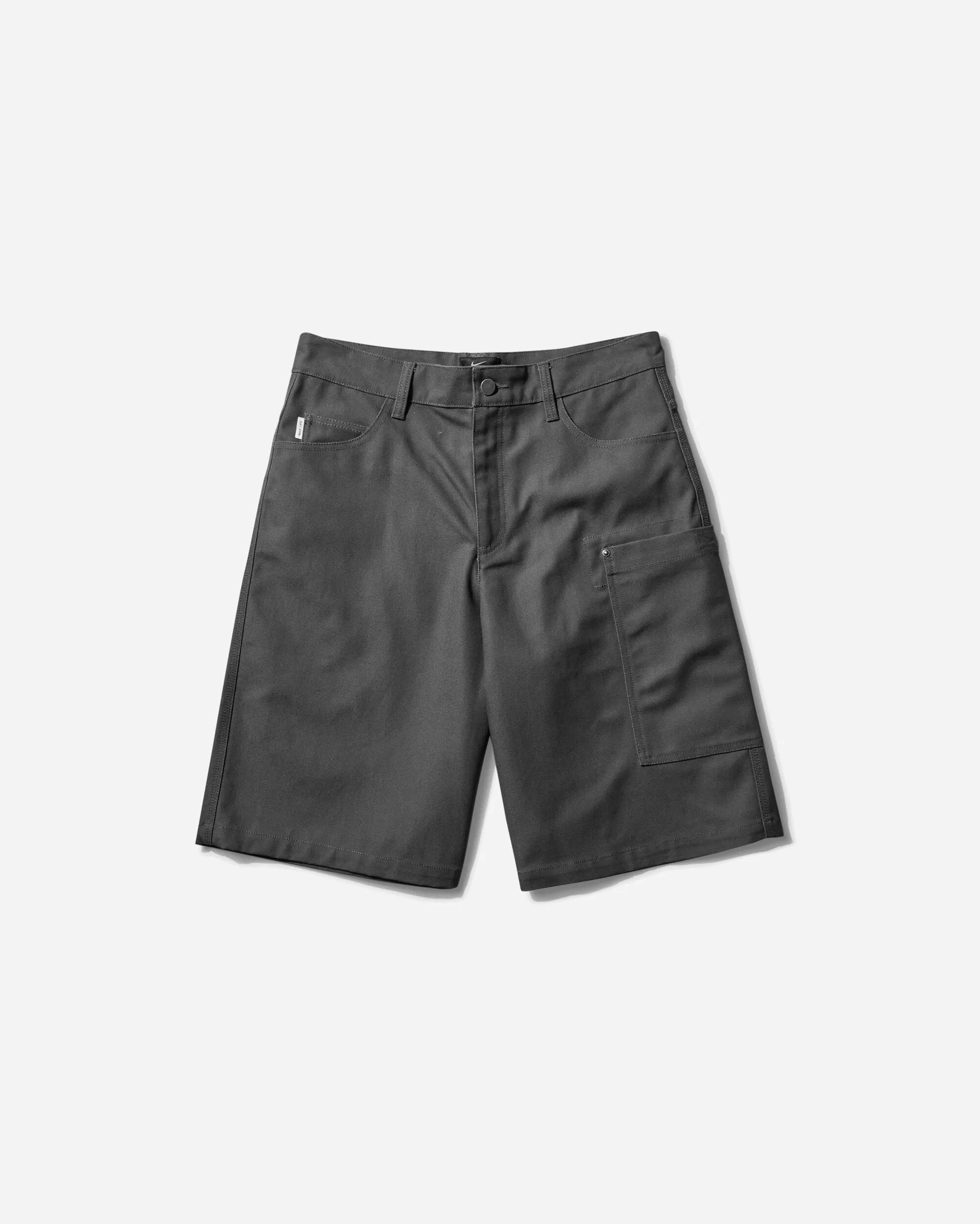 Men's Big Canvas Shorts Anthracite