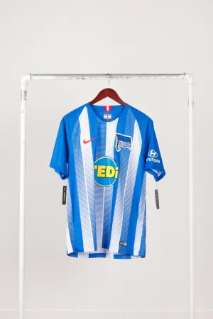 Nike 2018-2019 'Hertha Berlin' Home Soccer Jersey