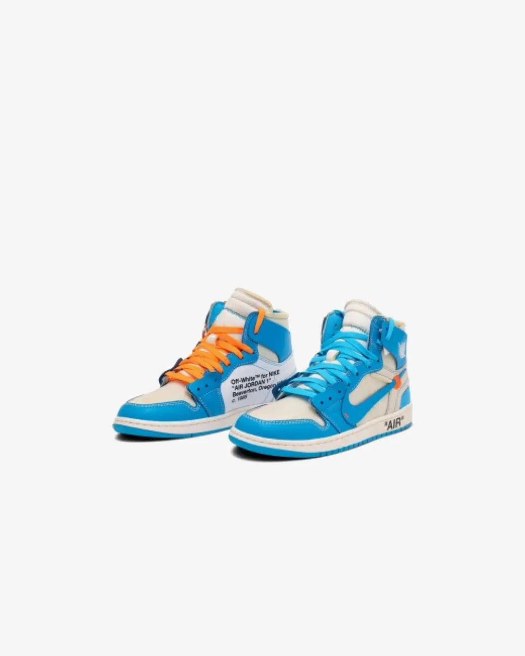 Nike Air Jordan 1 x Off-White NRG UNC  White/Dark Powder Blue