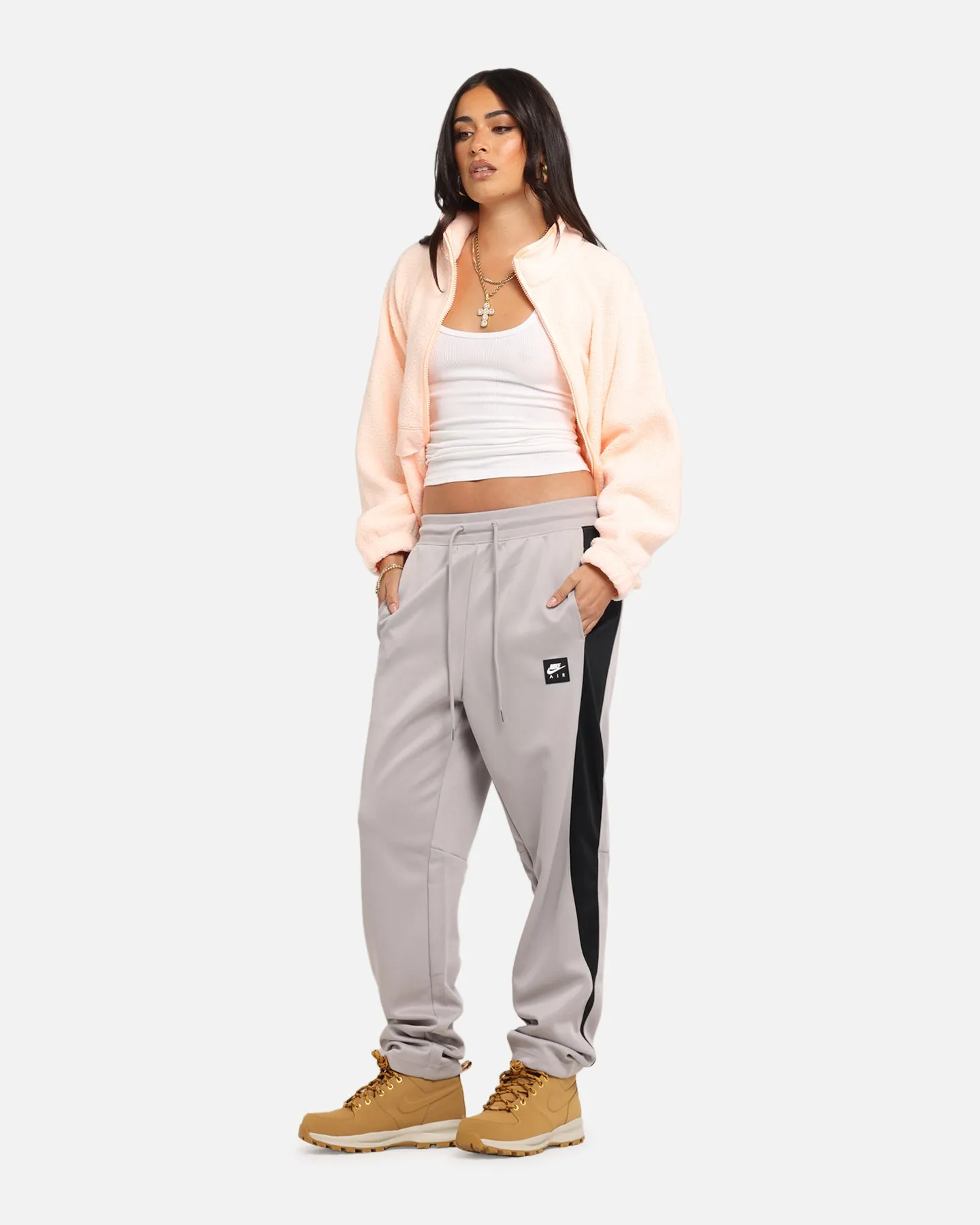 Nike Air Poly-Knit Track Pants Grey/Black
