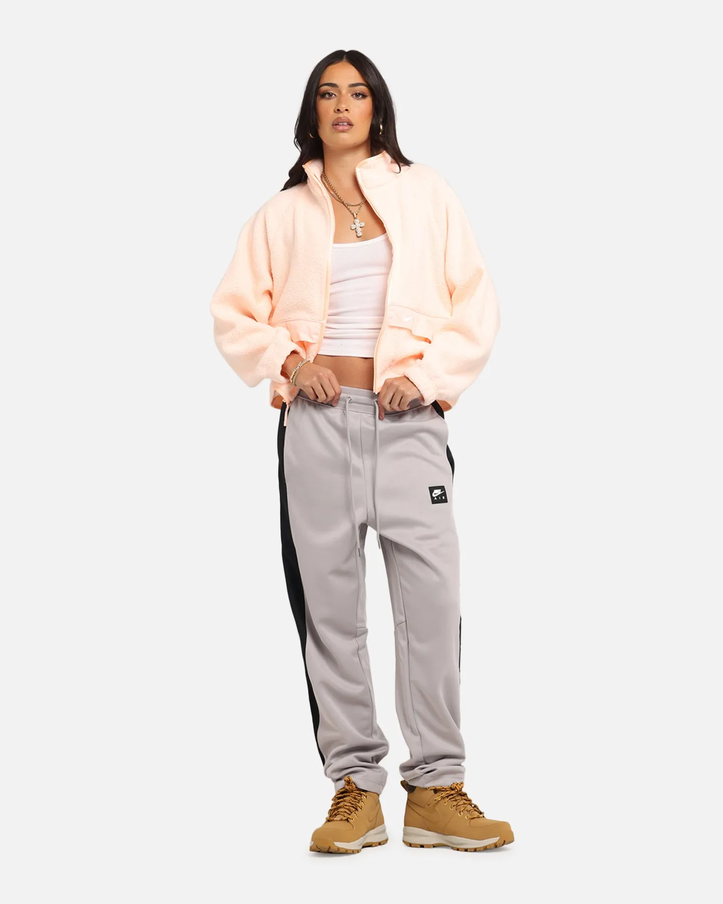 Nike Air Poly-Knit Track Pants Grey/Black