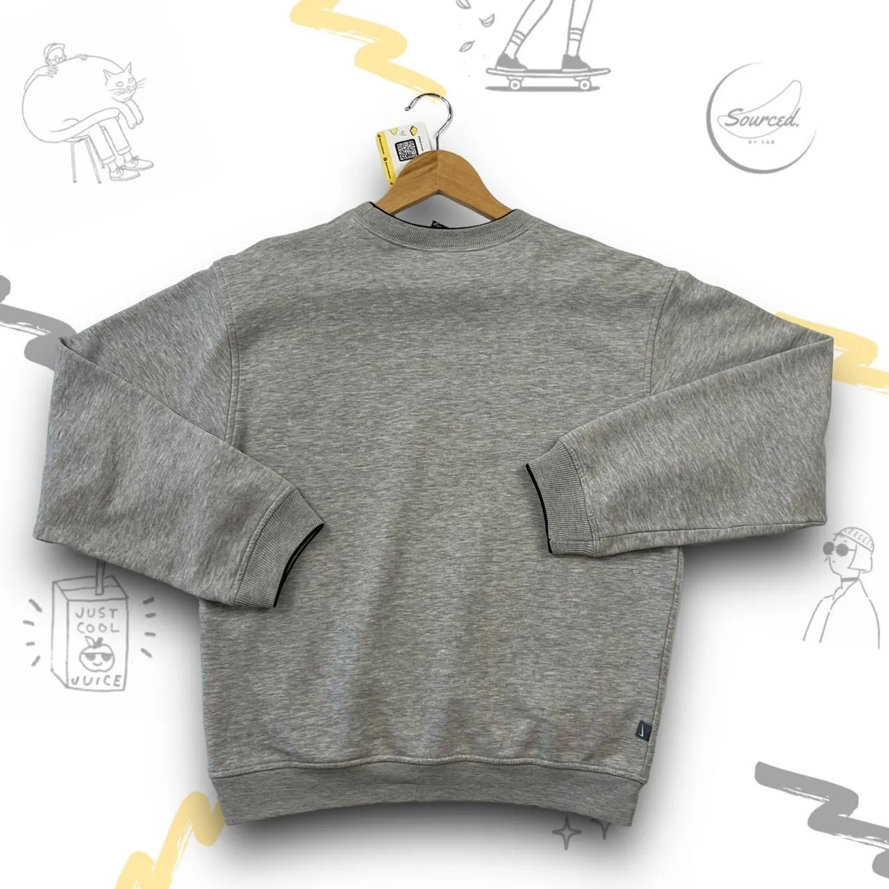 Nike Athletic Grey Crewneck Women's (XS)