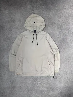Nike Beige Hooded Windbreaker