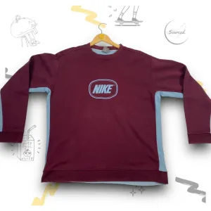 Nike Burgundy Crewneck Sweatshirt (L)