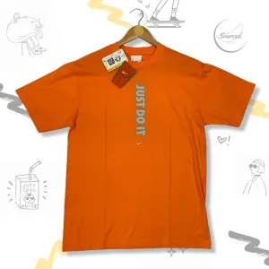 Nike Court 90s Label Nike Just Do It Spellout Graphic Shirt (S)
