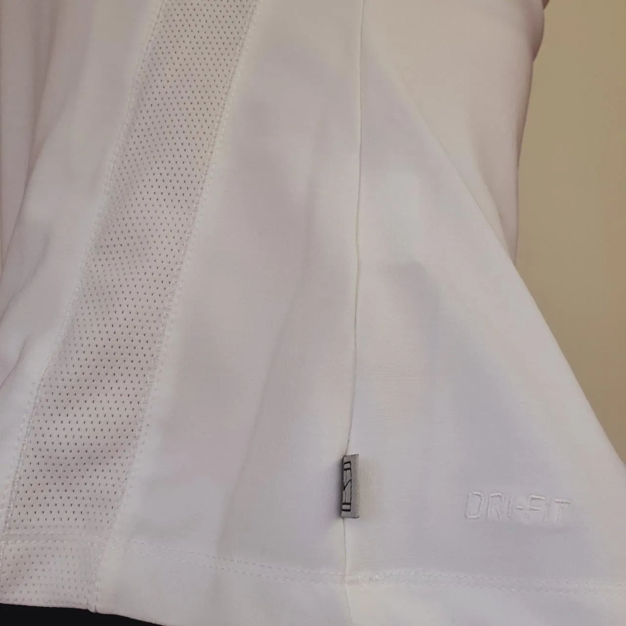 Nike Court Dri-Fit Vintage Label Deadstock Womens Button Up Polo Shirt (bnwt) (M)