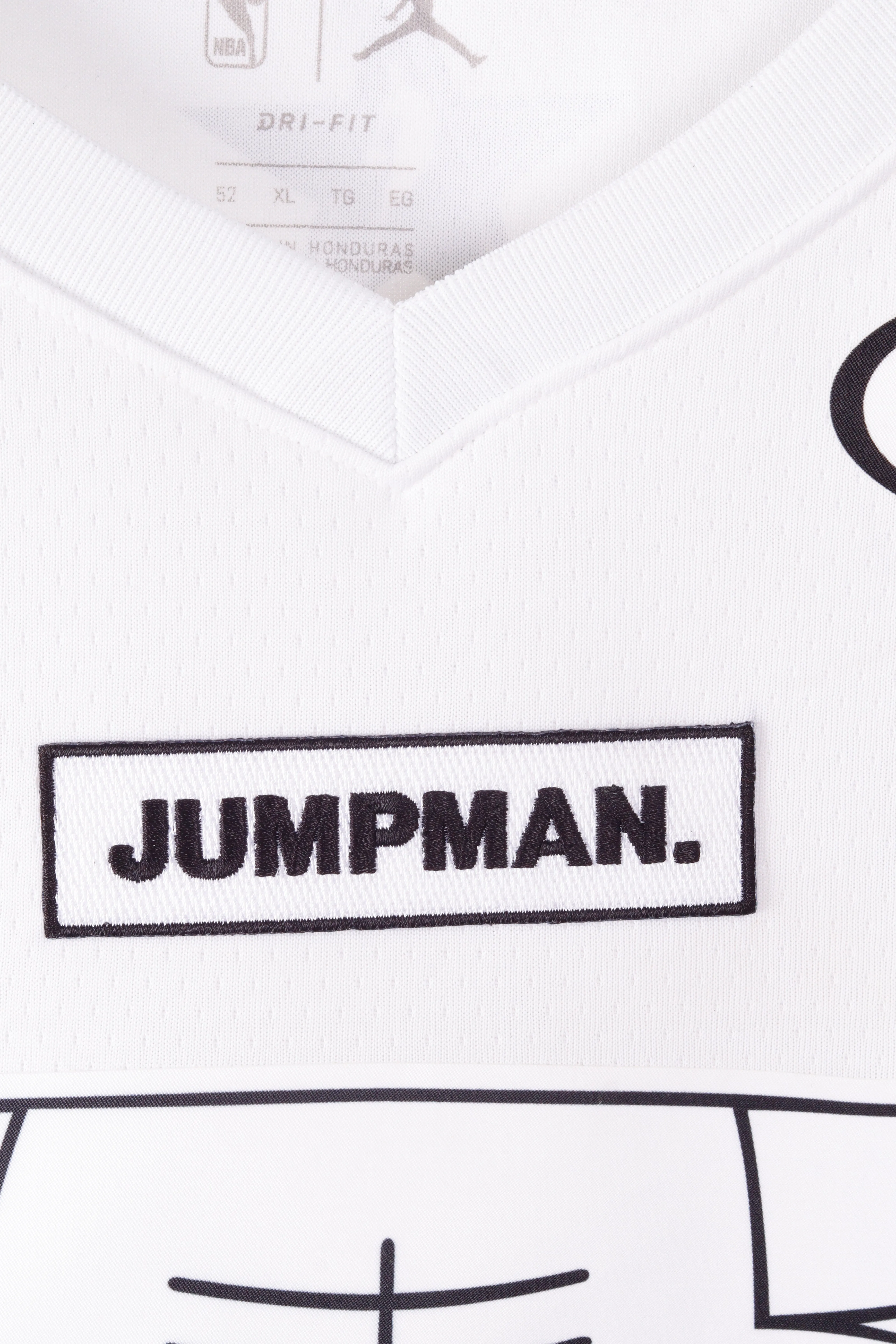 Nike 'Custom Patch All Star Game Micheal Jordan' Swingman Jersey White (2018)