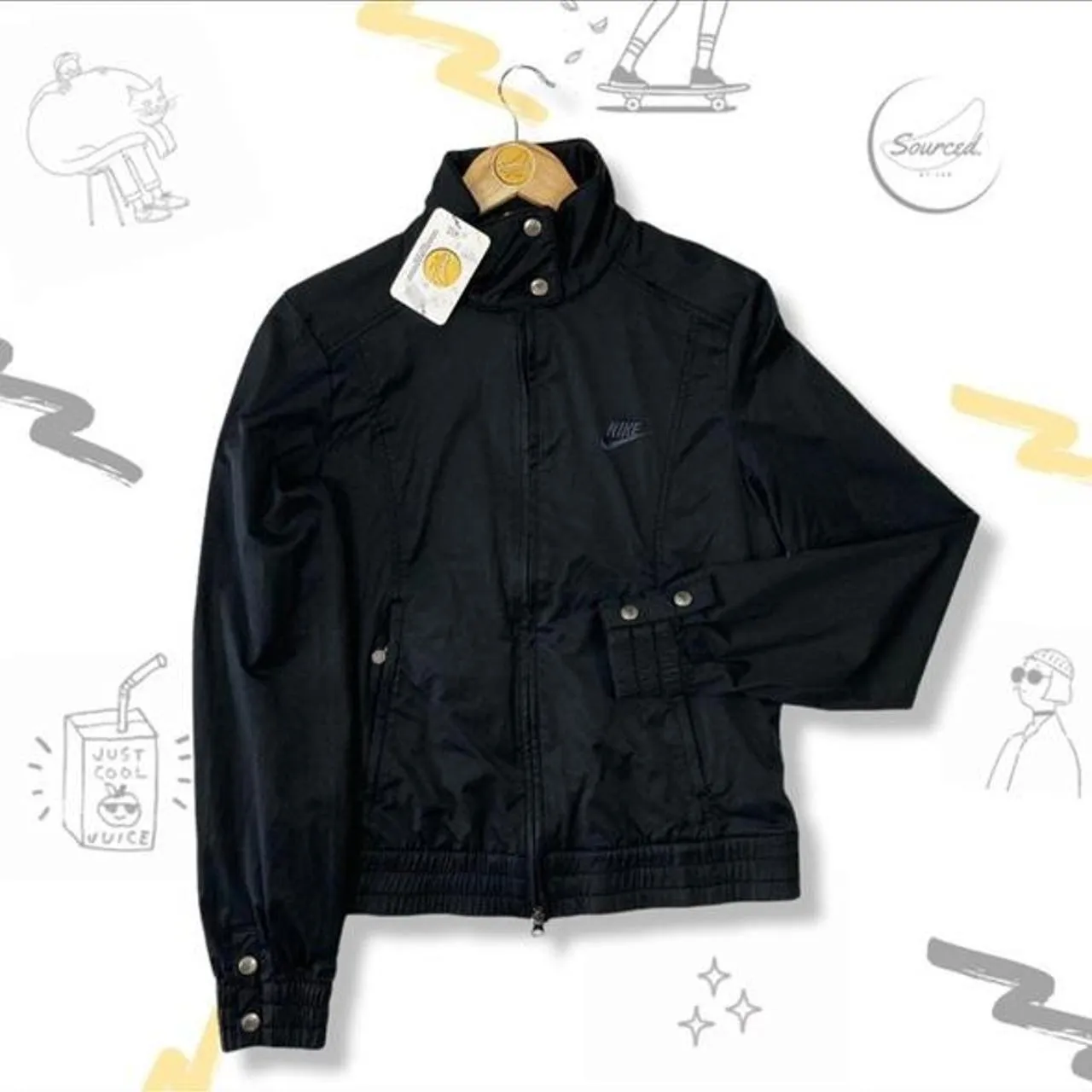 Nike Early 00's Small Logo Trackjacket (L)