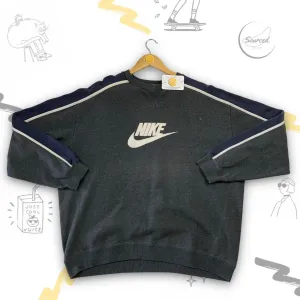 Nike Embroidered Crewneck Centre Spellout Logo (XL)