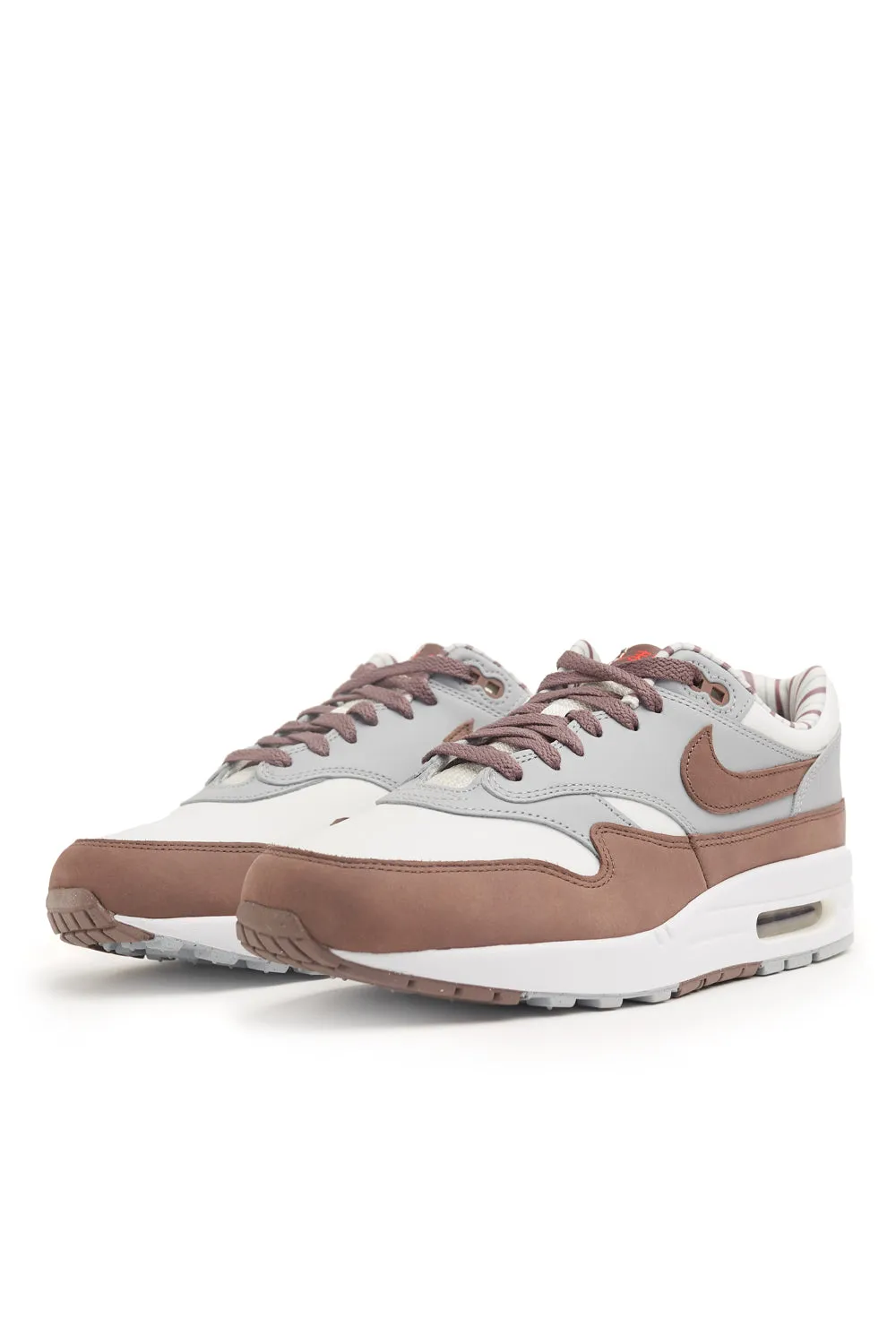 Nike Mens Air Max 1 Premium Shoes 'Summit White/Plum Eclipse'