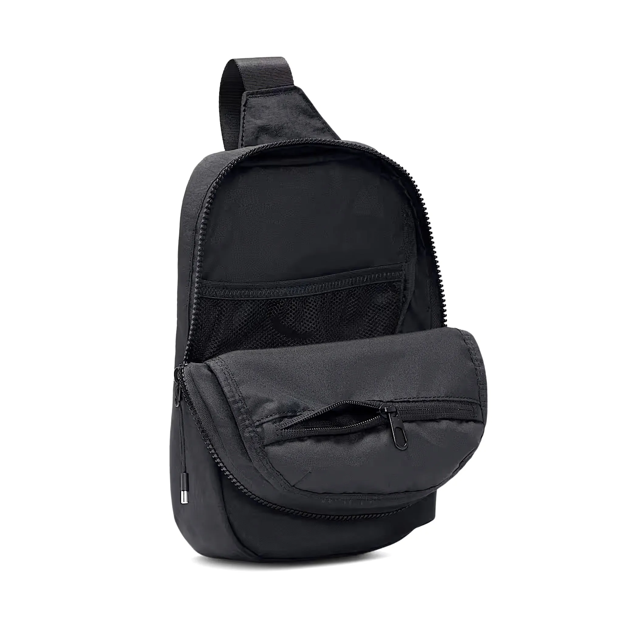 Nike Nike Aura Crossbody Bag 5L Black/Black/Matte Silver