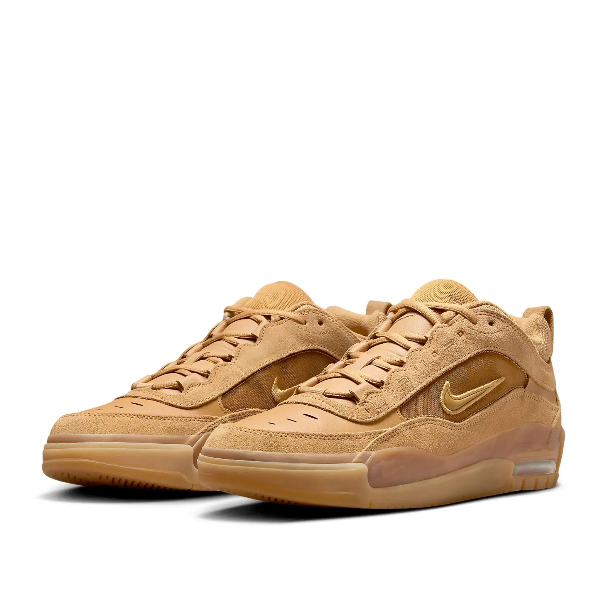 Nike SB Air Max Ishod 2 Star Flax/Safety Orange/Wheat Sale