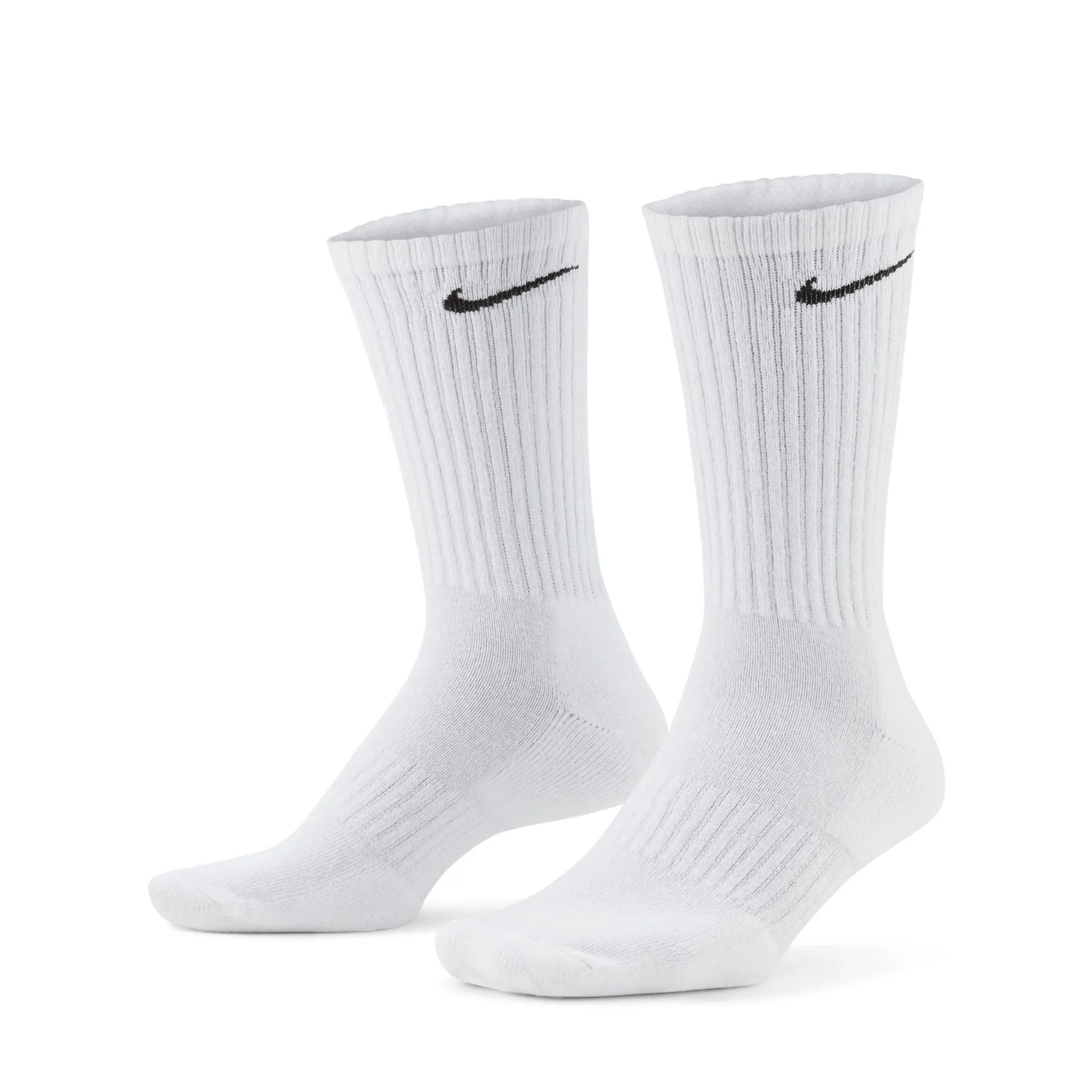 Nike SB Everyday Cushion Crew Socks White 3pk