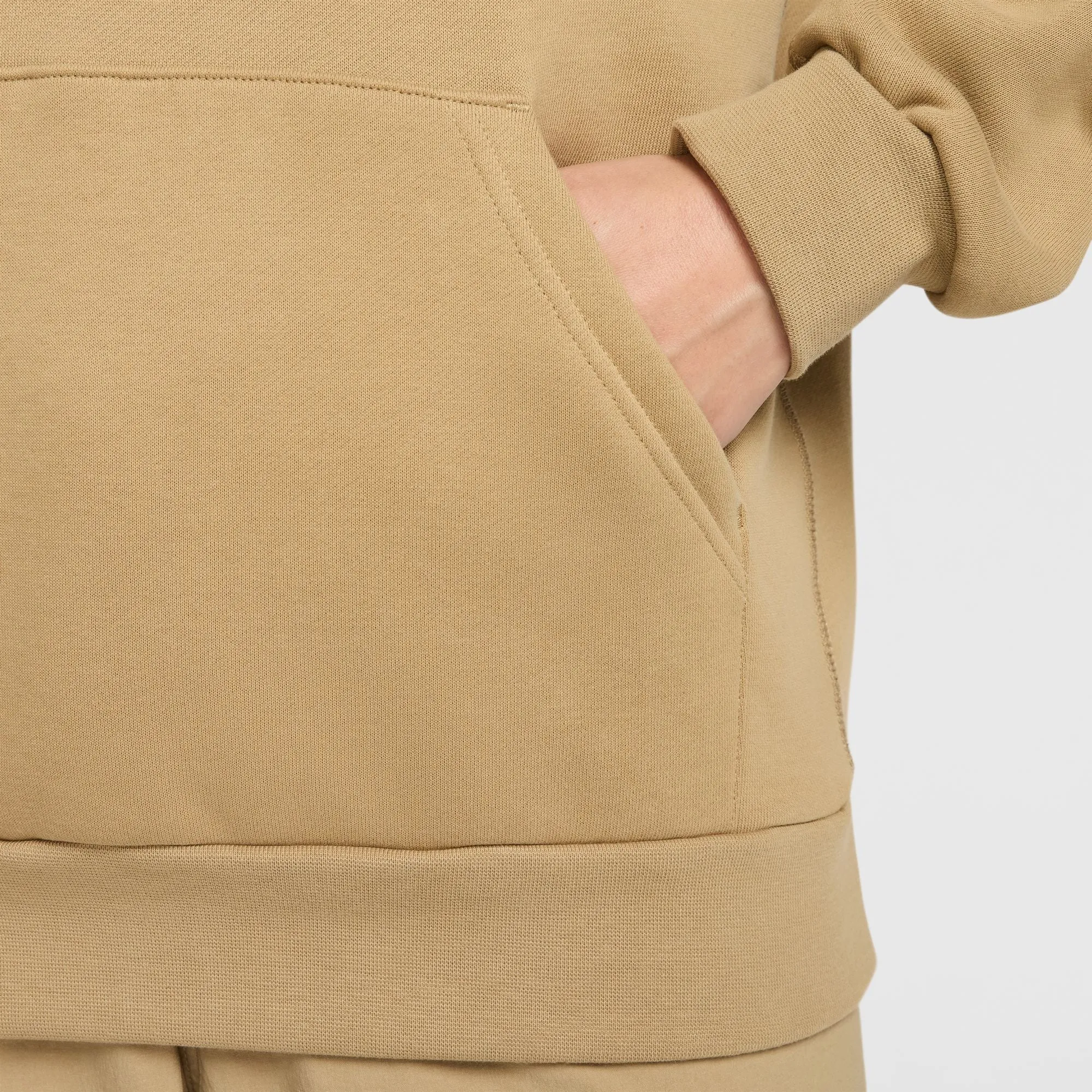 Nike SB Fleece Skate Hood Parachute Beige/White