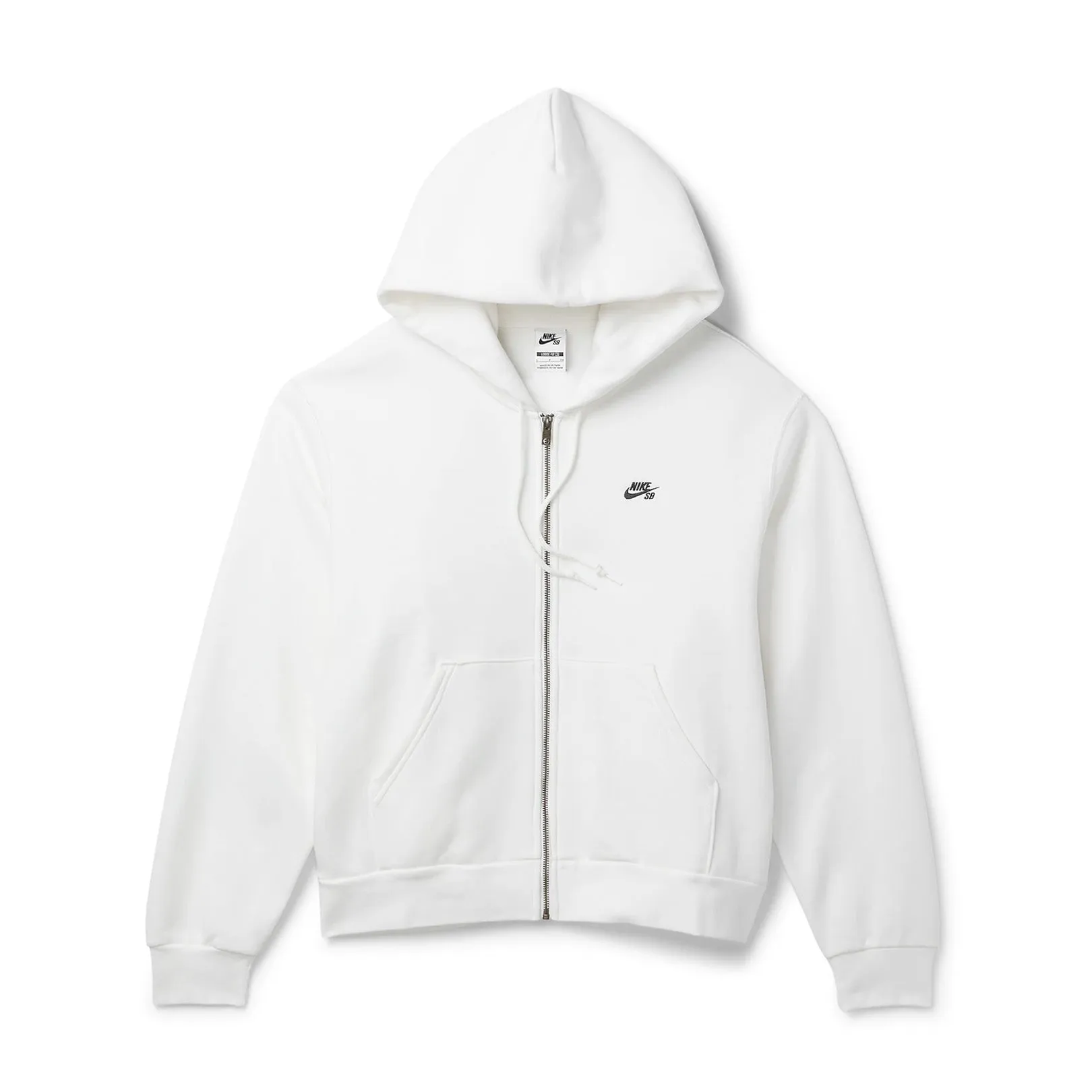 Nike SB Full-Zip Fleece Skate Hoodie Sail/Black