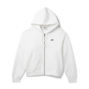 Nike SB Full-Zip Fleece Skate Hoodie Sail/Black