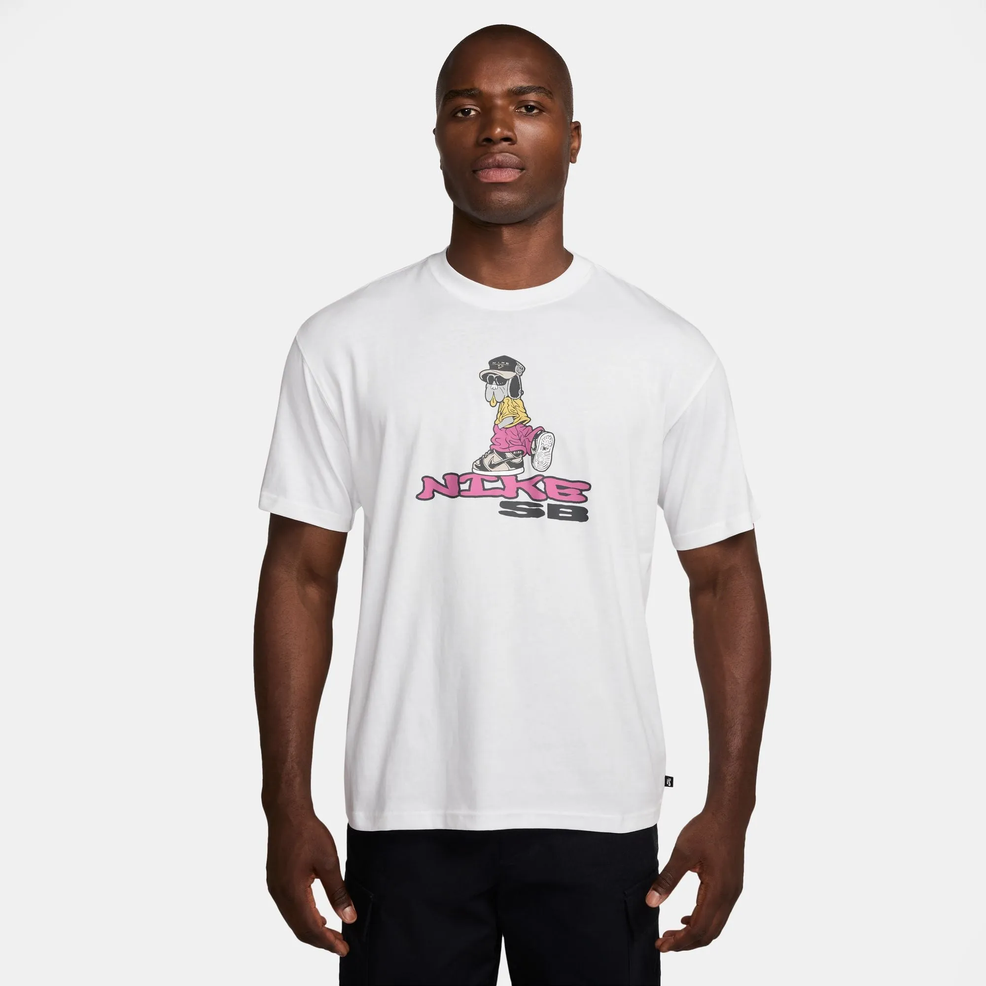 Nike SB Max90 OC Dunk Dog Skate Tee White