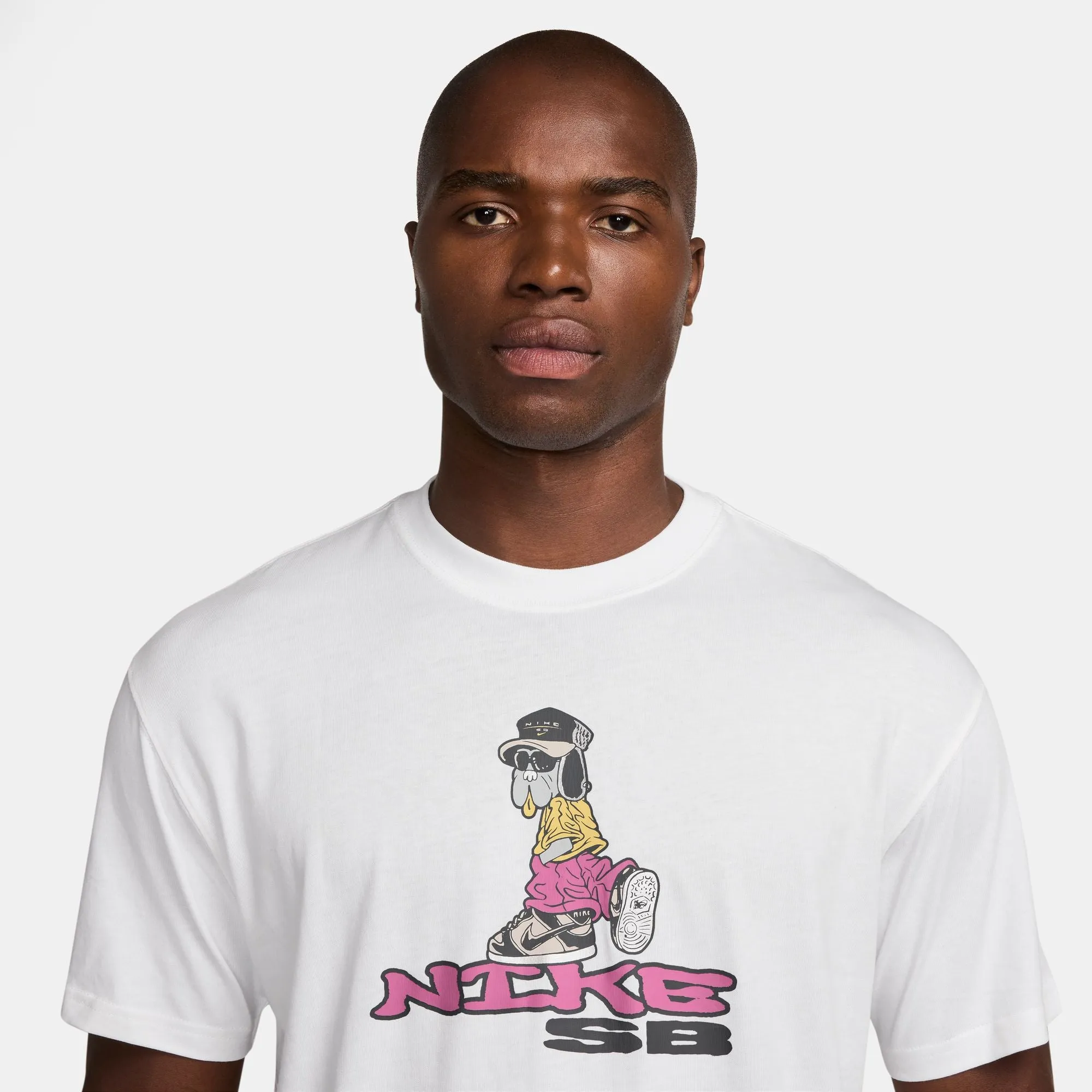Nike SB Max90 OC Dunk Dog Skate Tee White