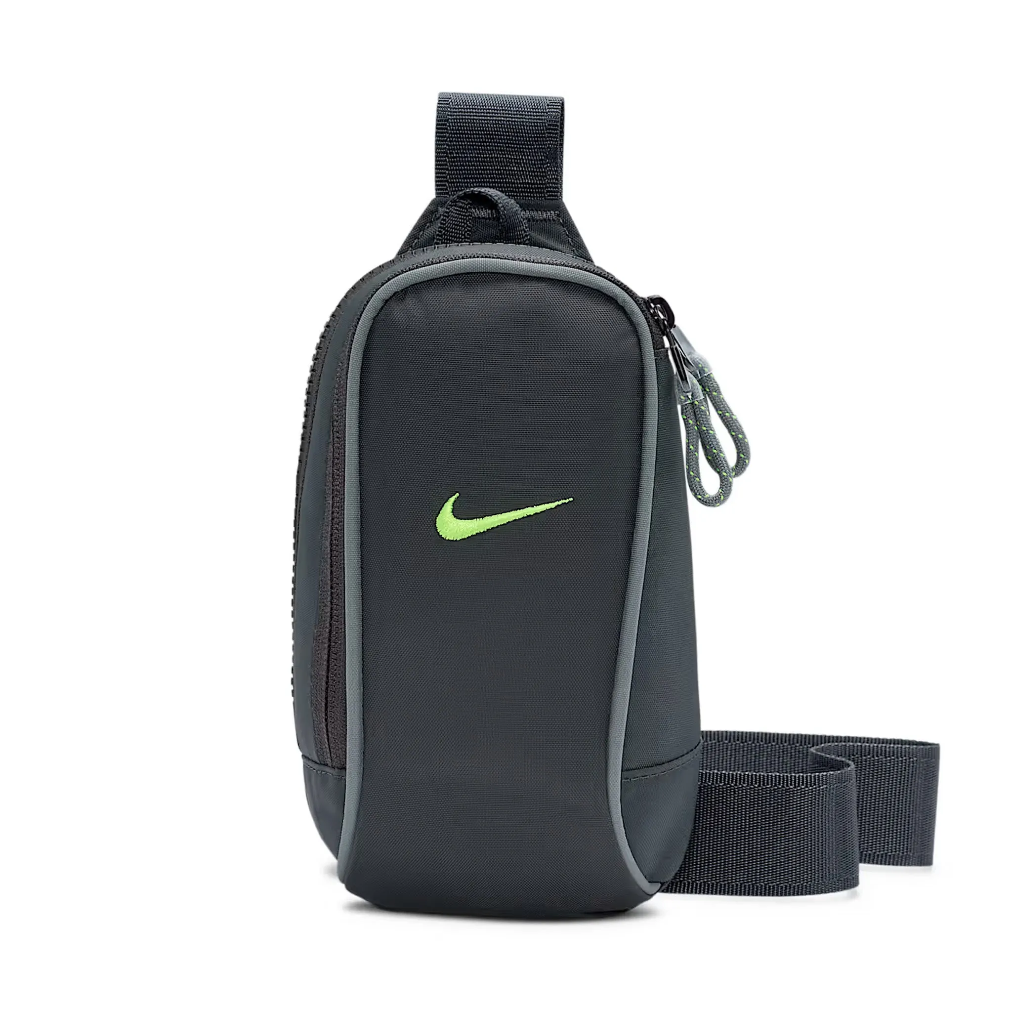 Nike Sportswear Essentials Sling Bag 8L Anthracite/Smoke Grey/Volt