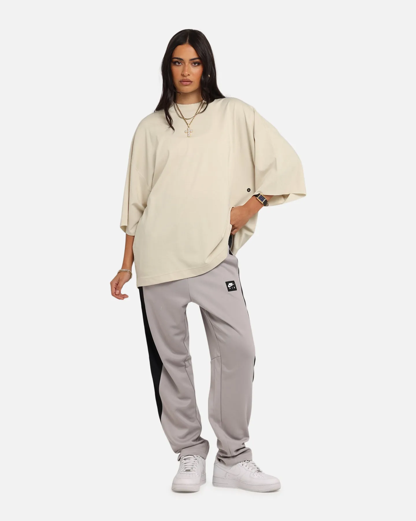 Nike Sportswear Tech Knit T-Shirt Khaki/Black
