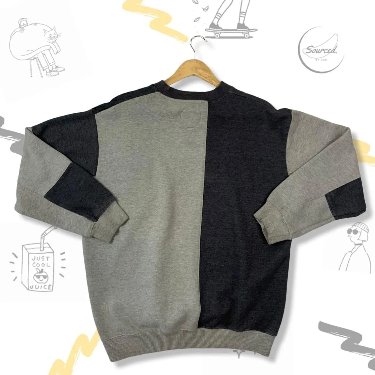 Nike Vintage Front Chest Logo Crewneck Sweatshirt (L)