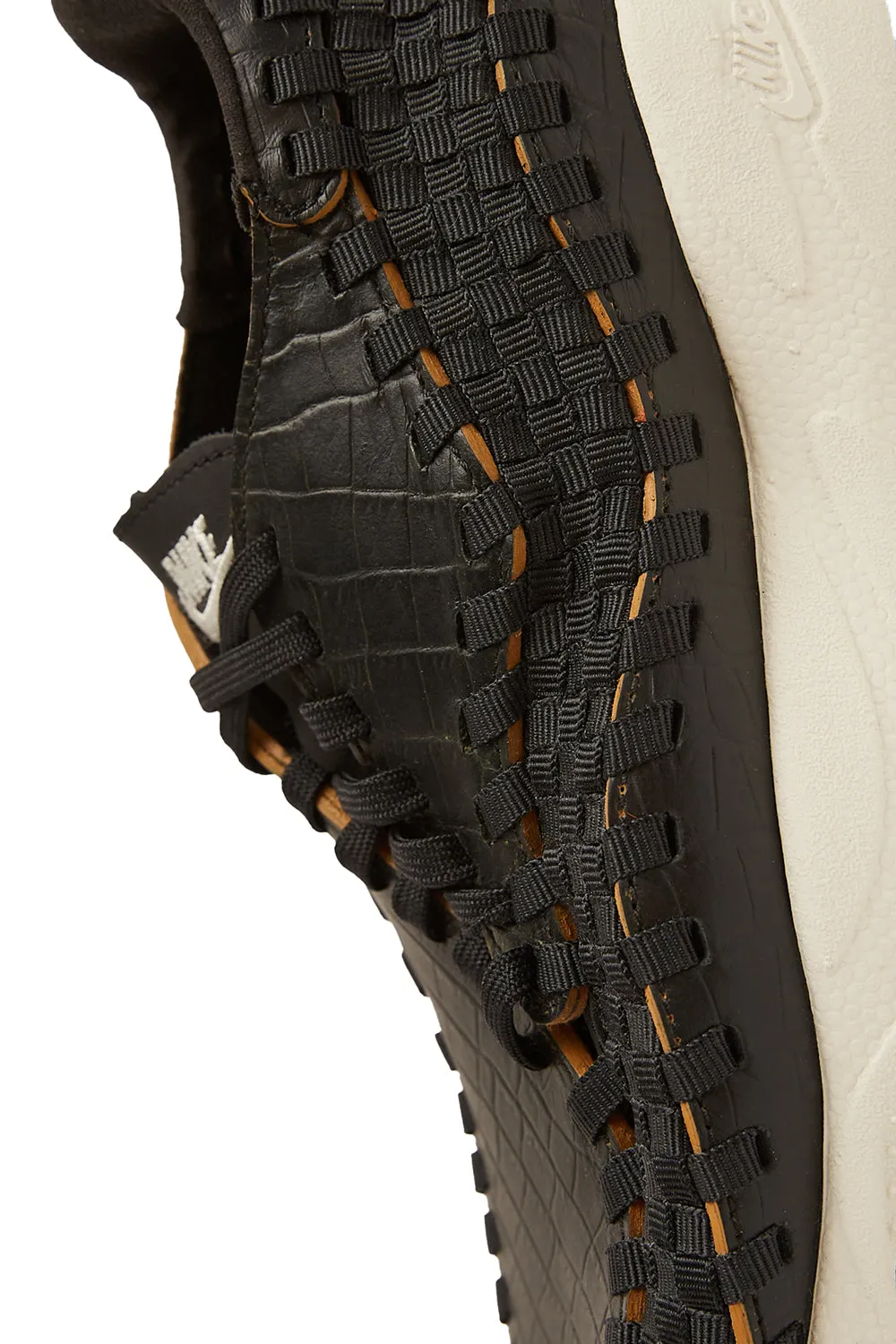 Nike Womens Air Footscape Woven Premium 'Black/Pale Ivory'
