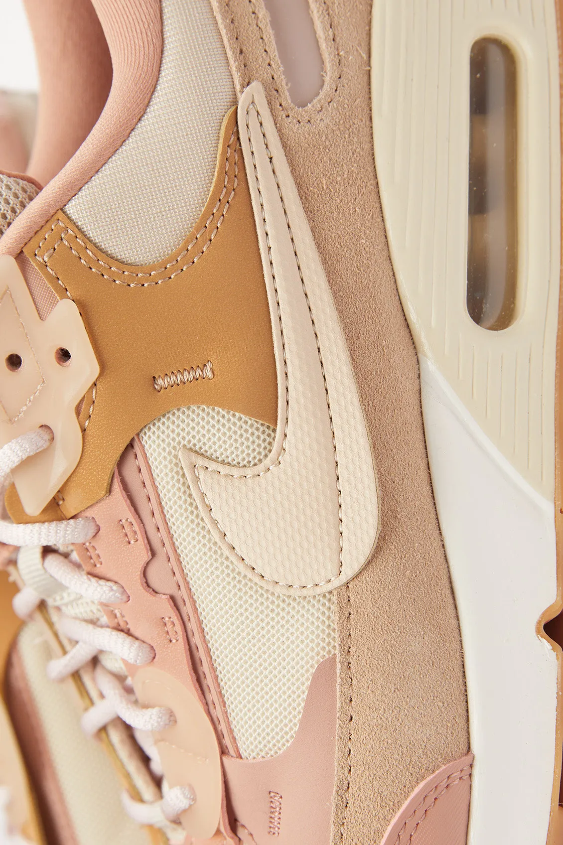 Nike Womens Air Max 90 Futura Shoes 'Sanddrift'