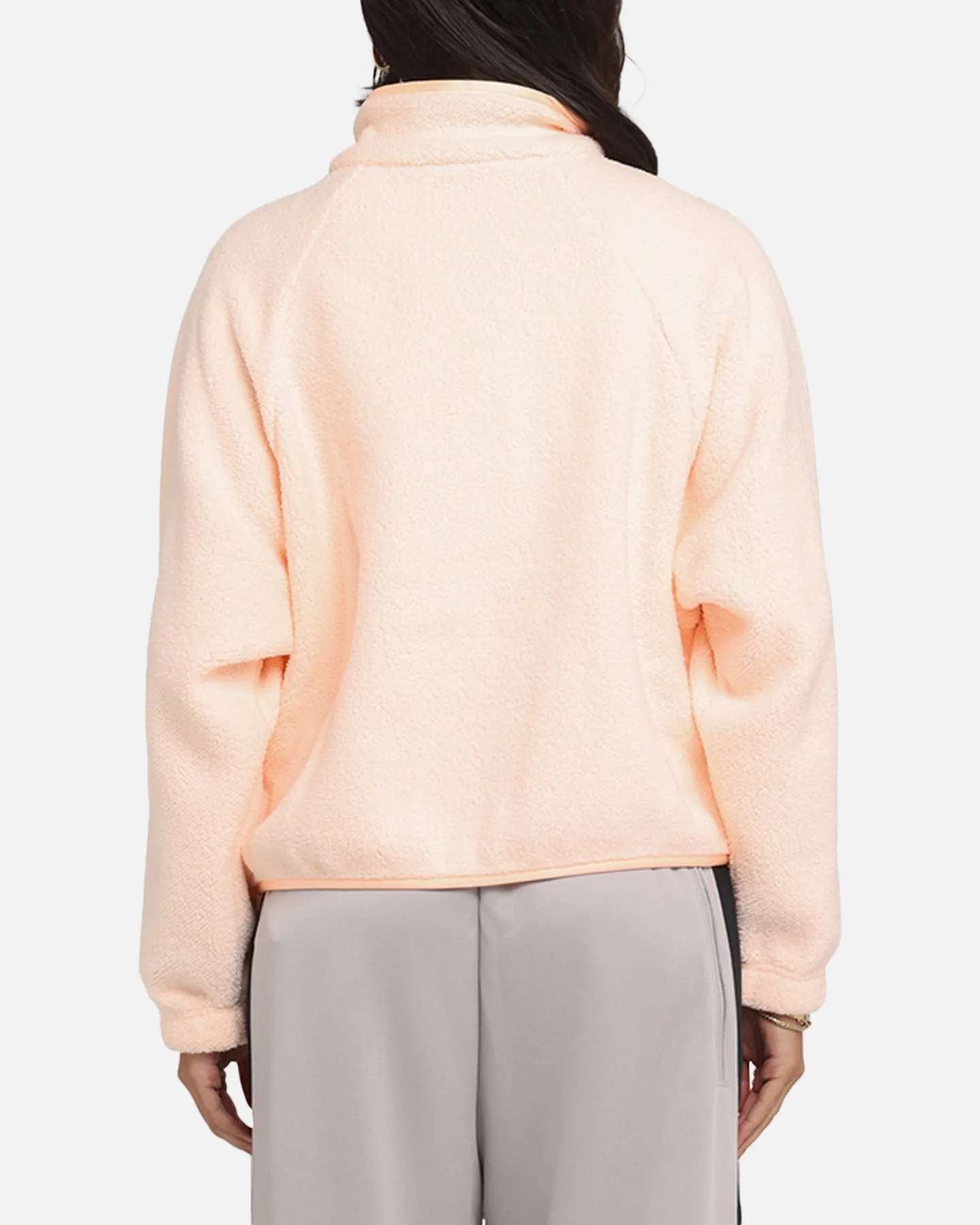 Nike Women's Sportswear Sherpa Jacket Crimson