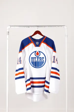 Reebok 2011-12 'Jordan Eberle Edmonton Oilers Away' Authentic Jersey