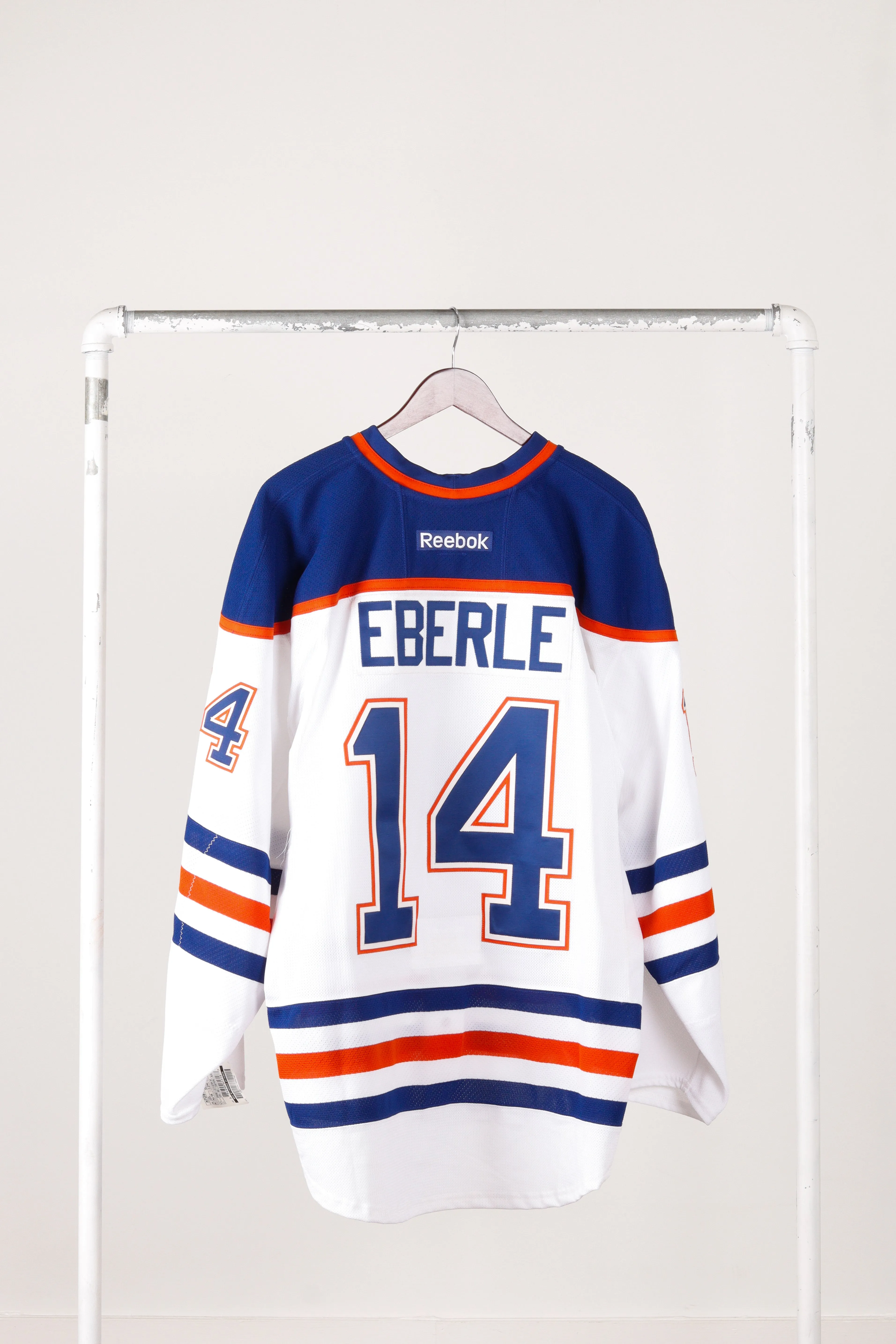 Reebok 2011-12 'Jordan Eberle Edmonton Oilers Away' Authentic Jersey