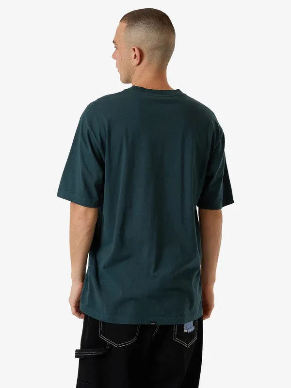 Reverb Oversize Fit Tee Jasper Green