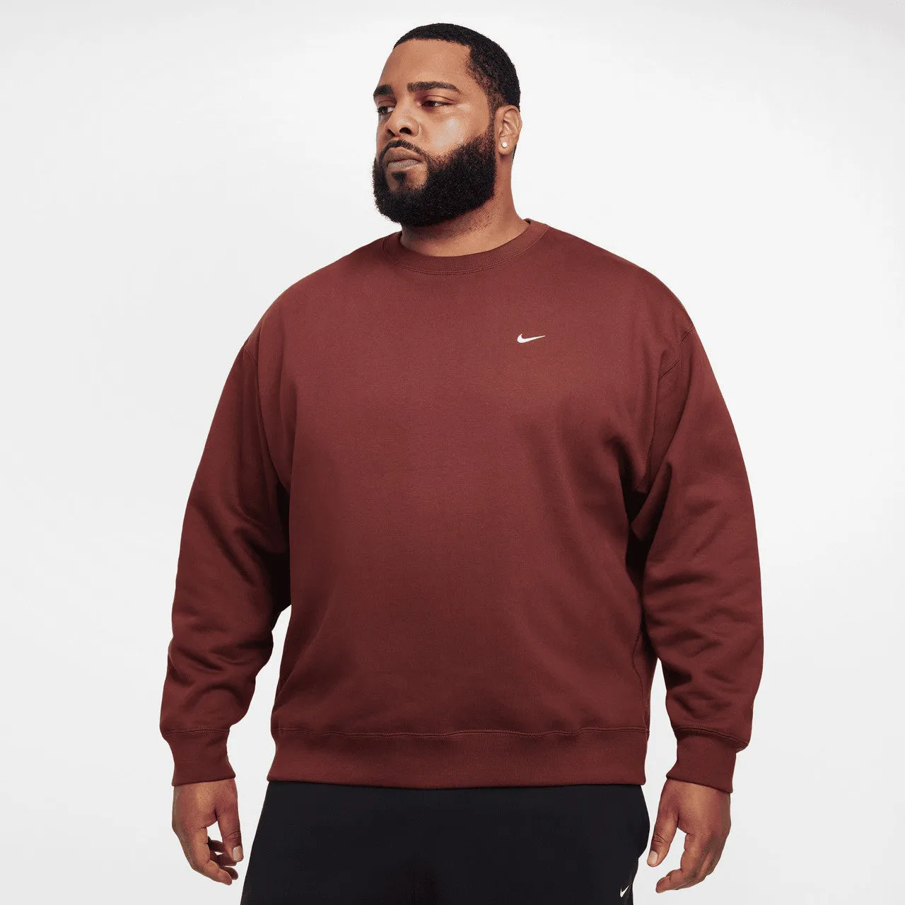 Solo Swoosh Fleece Crew