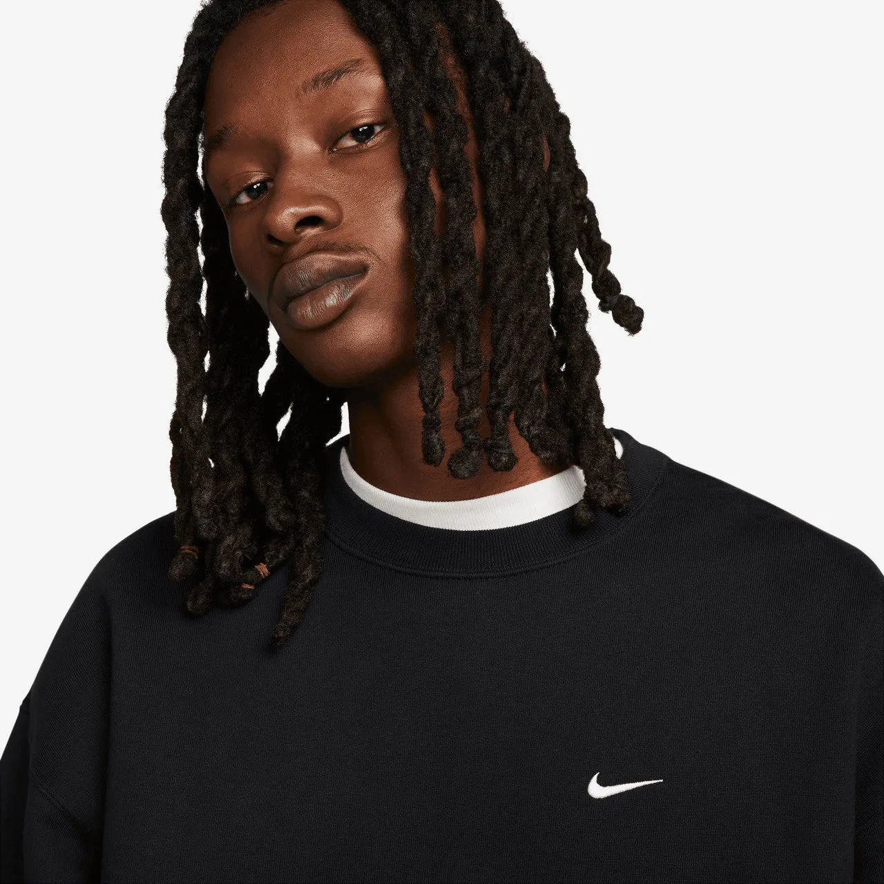 Solo Swoosh Fleece Crew