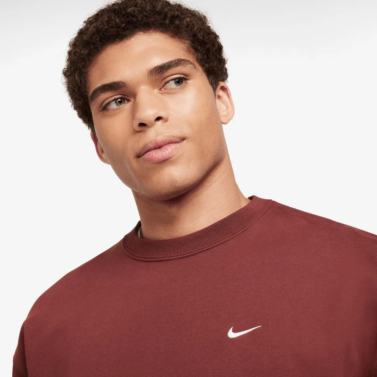 Solo Swoosh Fleece Crew