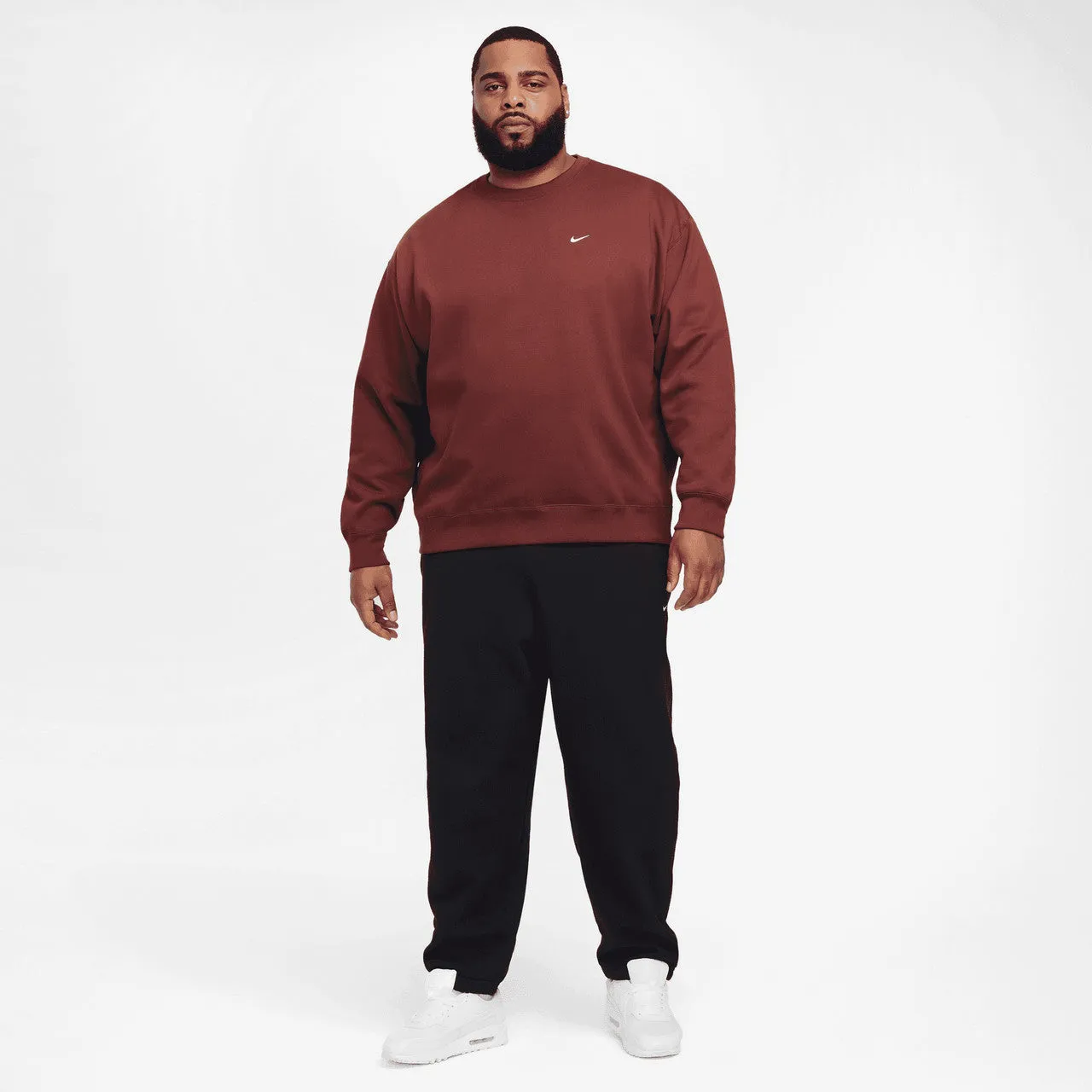 Solo Swoosh Fleece Crew