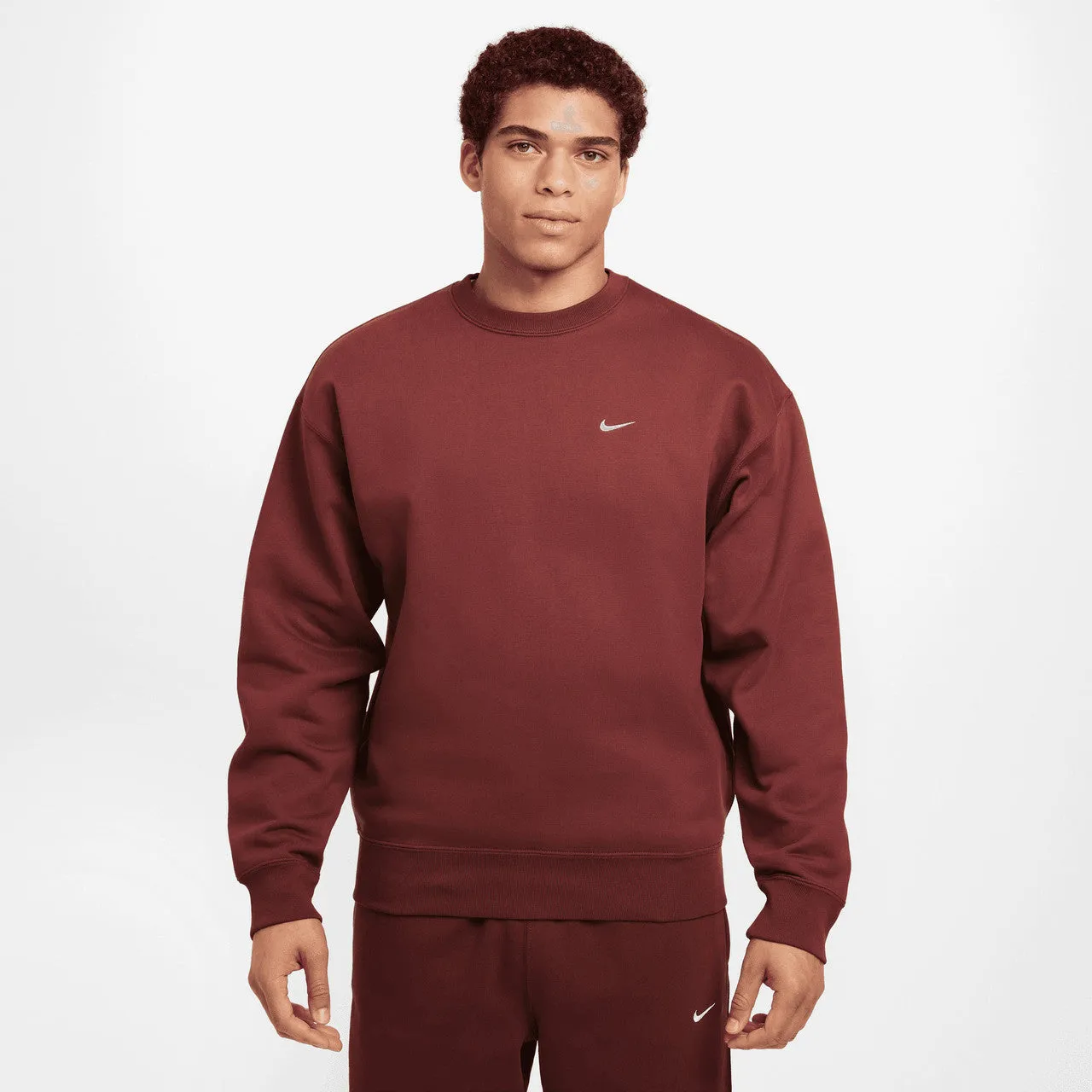 Solo Swoosh Fleece Crew